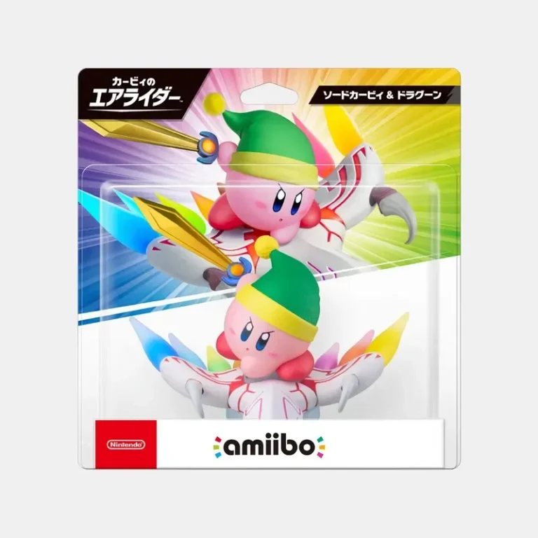 amiibo Kirby Air Riders (Sword Kirby & Dragoon)