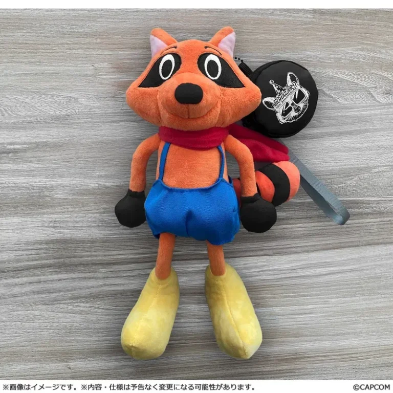 Resident Evil 30th Anniversary Mr. Raccoon Plush