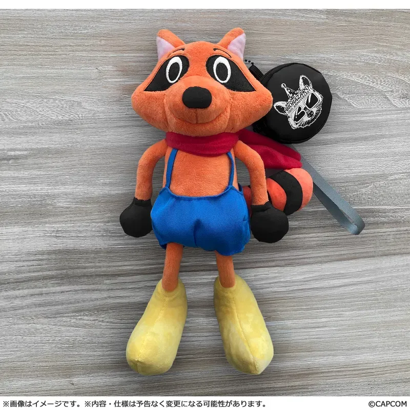 Resident Evil 30th Anniversary Mr. Raccoon Plush
