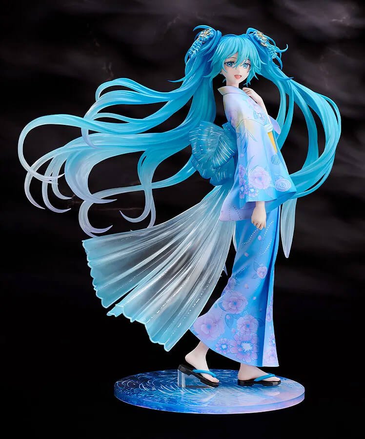 Character Vocal Series 01 Hatsune Miku 1/7 Scale Pre-Painted Figure: Hatsune Miku Music & Fire Works Ver.
