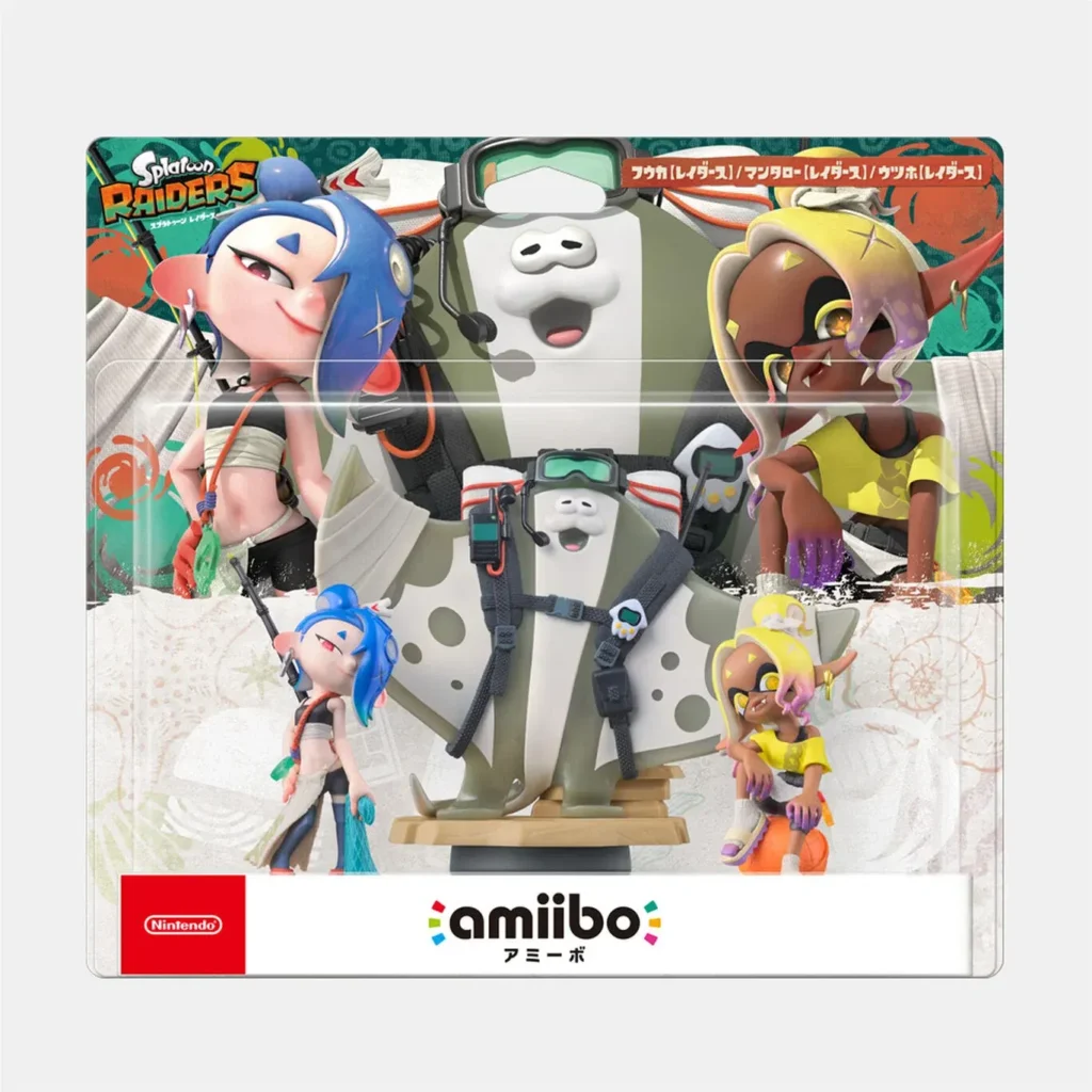 amiibo Splatoon Raiders (Shiver, Frye & Big Man)
