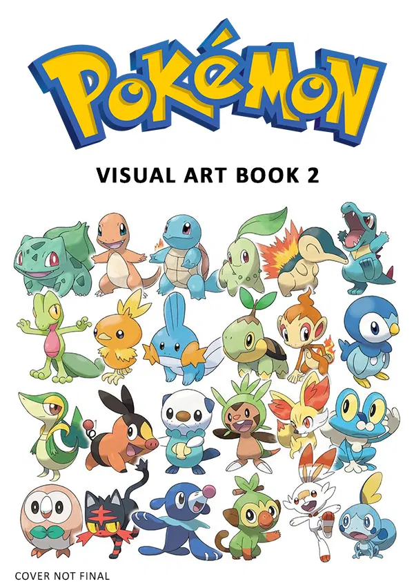 Pokemon 30th Anniversary Art Book Of Video Games By Game Freak Vol. 2